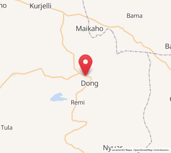 Map of Talasse, Gombe