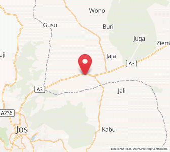 Map of Toro, Bauchi