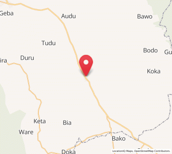 Map of Tsafe, Zamfara