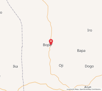 Map of Ugbokpo, Benue