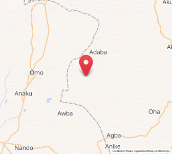 Map of Umulona, Enugu