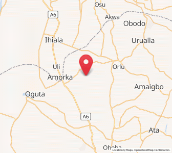 Map of Umumma, Imo