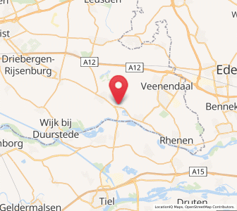Map of Amerongen, Utrecht