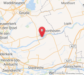 Map of Ammerstol, South Holland