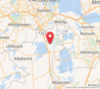 Map of Baambrugge, Utrecht