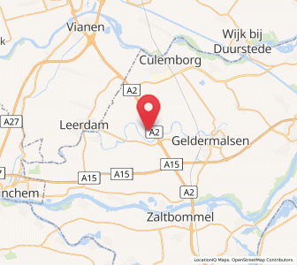 Map of Beesd, Gelderland