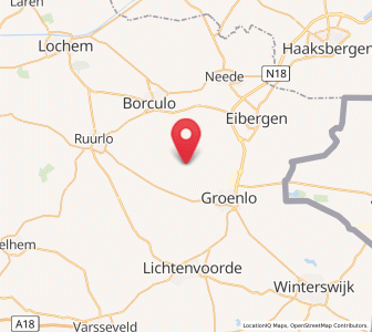 Map of Beltrum, Gelderland