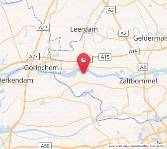 Map of Brakel, Gelderland