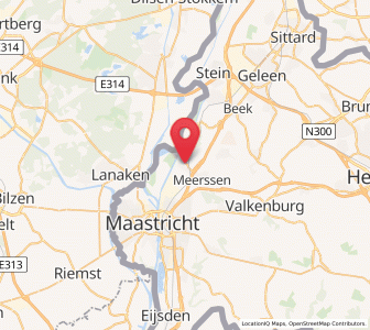 Map of Bunde, Limburg