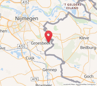 Map of De Horst, Gelderland