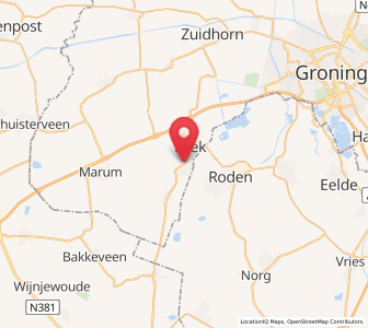 Map of Diepswal, Groningen