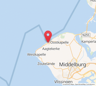 Map of Dombourg, Zeeland