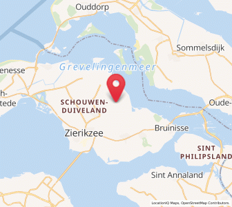 Map of Dreischor, Zeeland