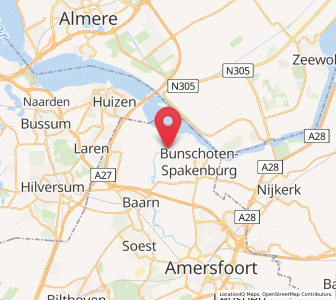Map of Eemdijk, Utrecht