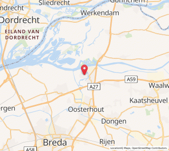 Map of Mont-Sainte-Gertrude, North Brabant
