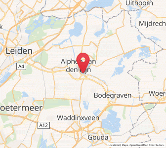 Map of Gouwsluis, South Holland