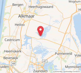Map of Graft, North Holland