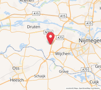 Map of Hernen, Gelderland