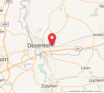Map of Het Oostrik, Overijssel