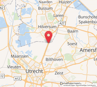 Map of Hollandsche Rading, Utrecht
