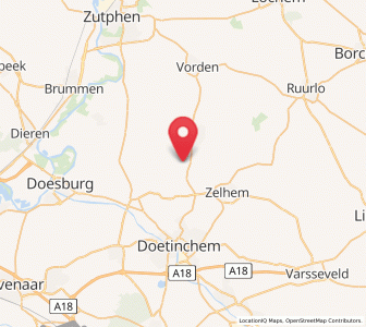 Map of Keijenborg, Gelderland