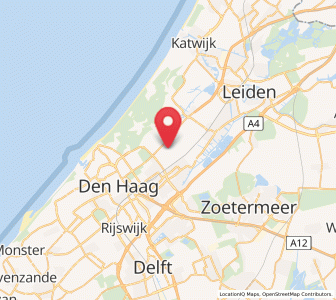 Map of Kerkehout, South Holland