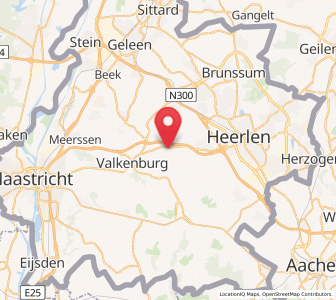 Map of Klimmen, Limburg