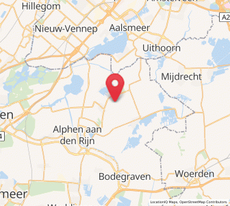Map of Korteraar, South Holland