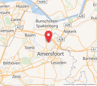 Map of Langenoord, Utrecht