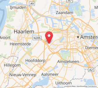 Map of Lijnden, North Holland