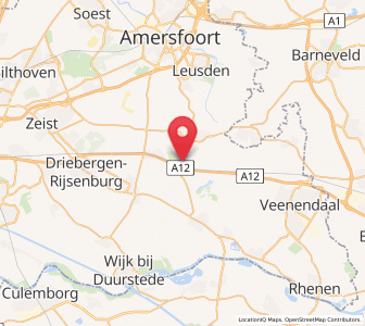 Map of Maarsbergen, Utrecht
