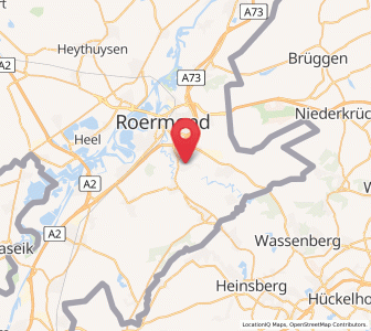 Map of Melick, Limburg