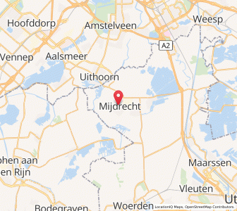 Map of Mijdrecht, Utrecht