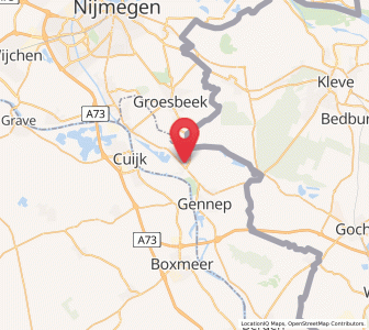 Map of Milsbeek, Limburg