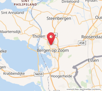 Map of Noordgeest, North Brabant