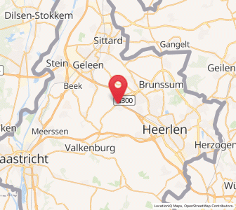 Map of Nuth, Limburg