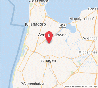 Map of Oudesluis, North Holland