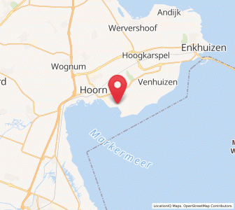 Map of Schellinkhout, North Holland