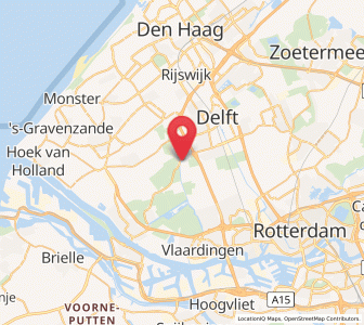 Map of Schipluiden, South Holland