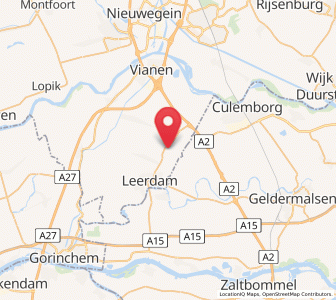 Map of Schoonrewoerd, Utrecht
