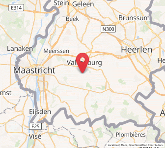Map of Sibbe, Limburg