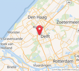 Map of Sion, South Holland