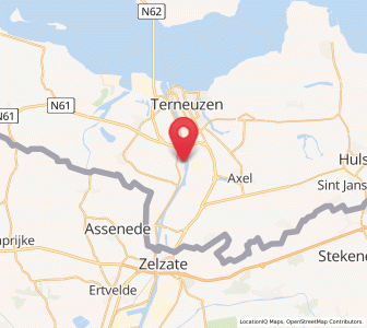 Map of Sluiskil, Zeeland