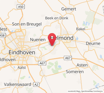 Map of Stepekolk, North Brabant