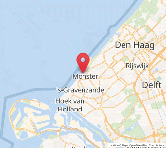 Map of Ter Heijde, South Holland