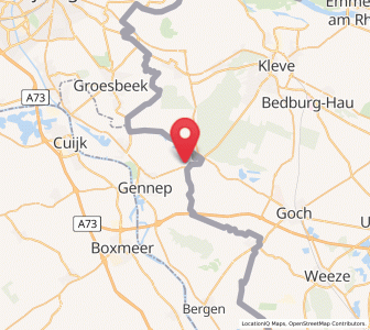 Map of Ven-Zelderheide, Limburg