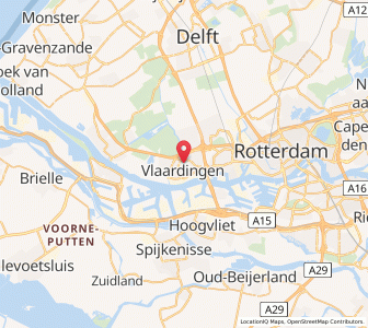 Map of Vlaardingen, South Holland