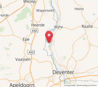 Map of Welsum, Overijssel