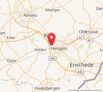 Map of Woolde, Overijssel