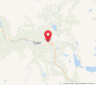 Map of Aas, Trøndelag